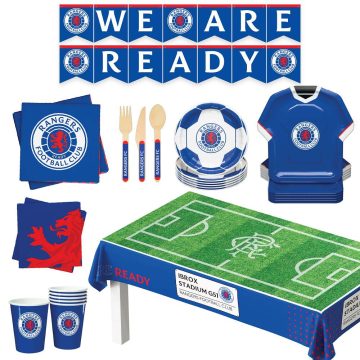 Rangers FC Party Pack for 6 | Official Party Supplies