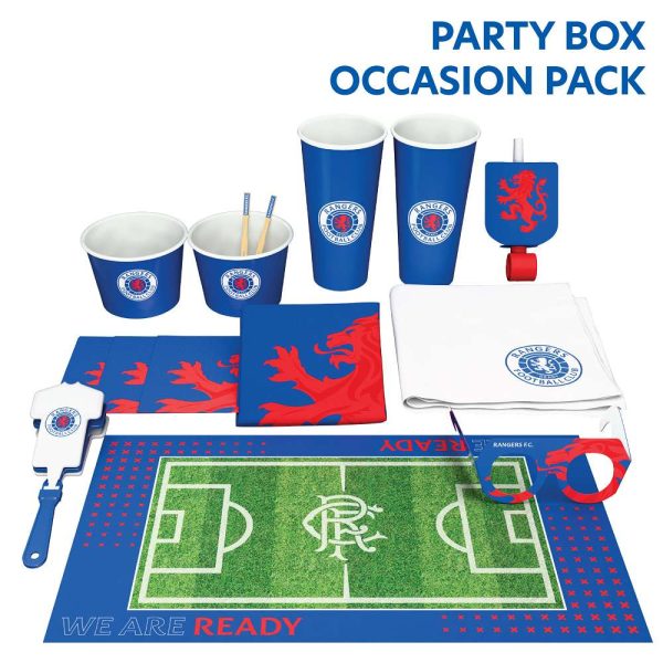 Rangers FC Matchday Pack for 2 | Official Party Supplies - Image 2