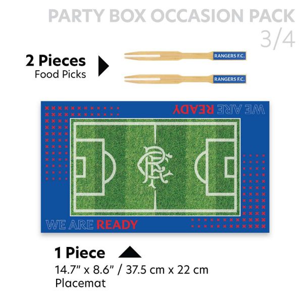 Rangers FC Matchday Pack for 2 | Official Party Supplies - Image 5