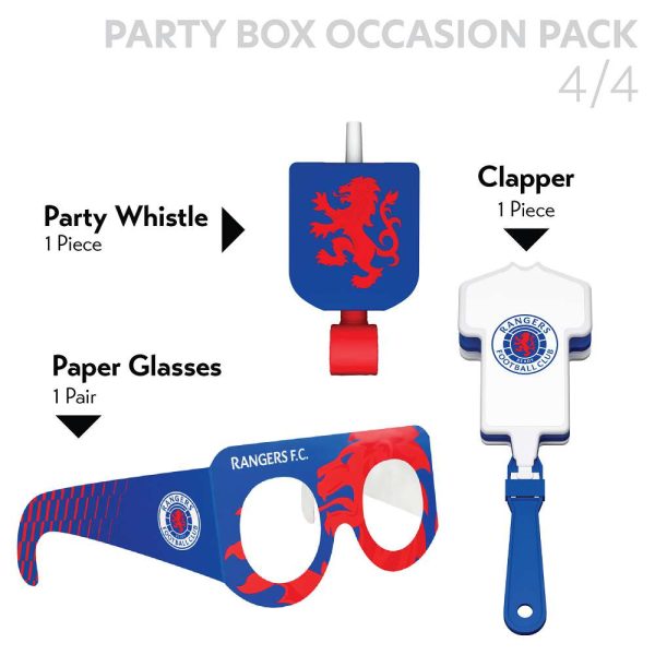 Rangers FC Matchday Pack for 2 | Official Party Supplies - Image 6
