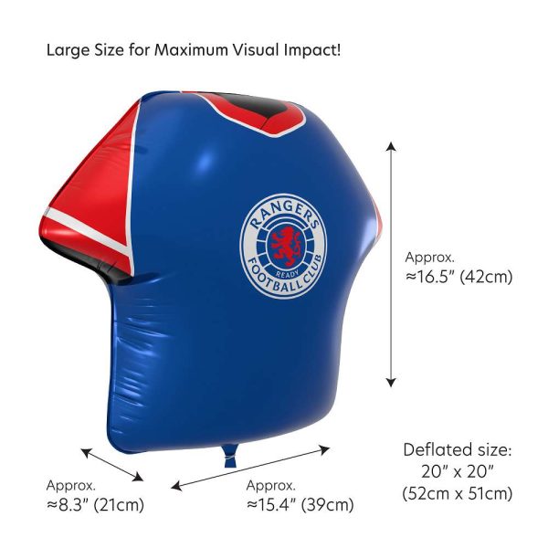 Rangers FC Jersey Foil Balloon | Official Balloon - Image 3