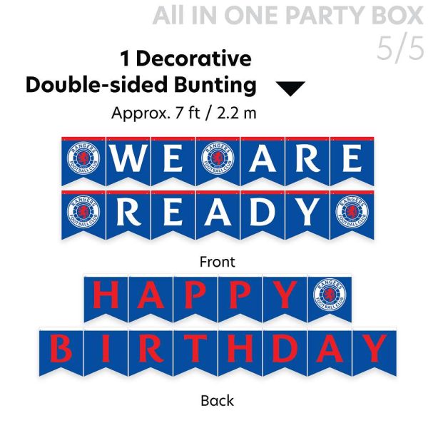 Rangers FC Party Box for 6 | Official Party Supplies - Image 8