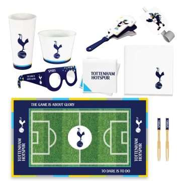 PD0715OP Caixa de festa do Tottenham Hotspur Football Club Embalagem para ocasiões