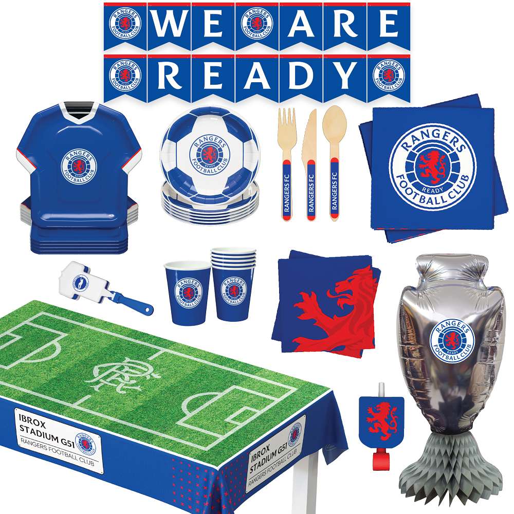Rangers FC Party Box for 6 | Official Party Supplies